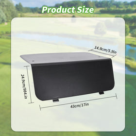 10L0L golf cart rear panel covers exposed areas to preserve aesthetics.