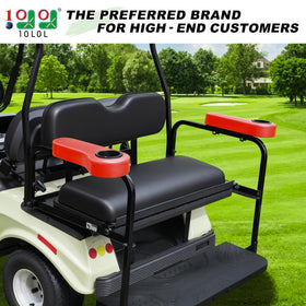 10L0L rear seat armrest passenger-side provides secure drinks placement