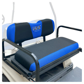 10L0L golf cart rear seat back cover in mesh fabric for breathable protection