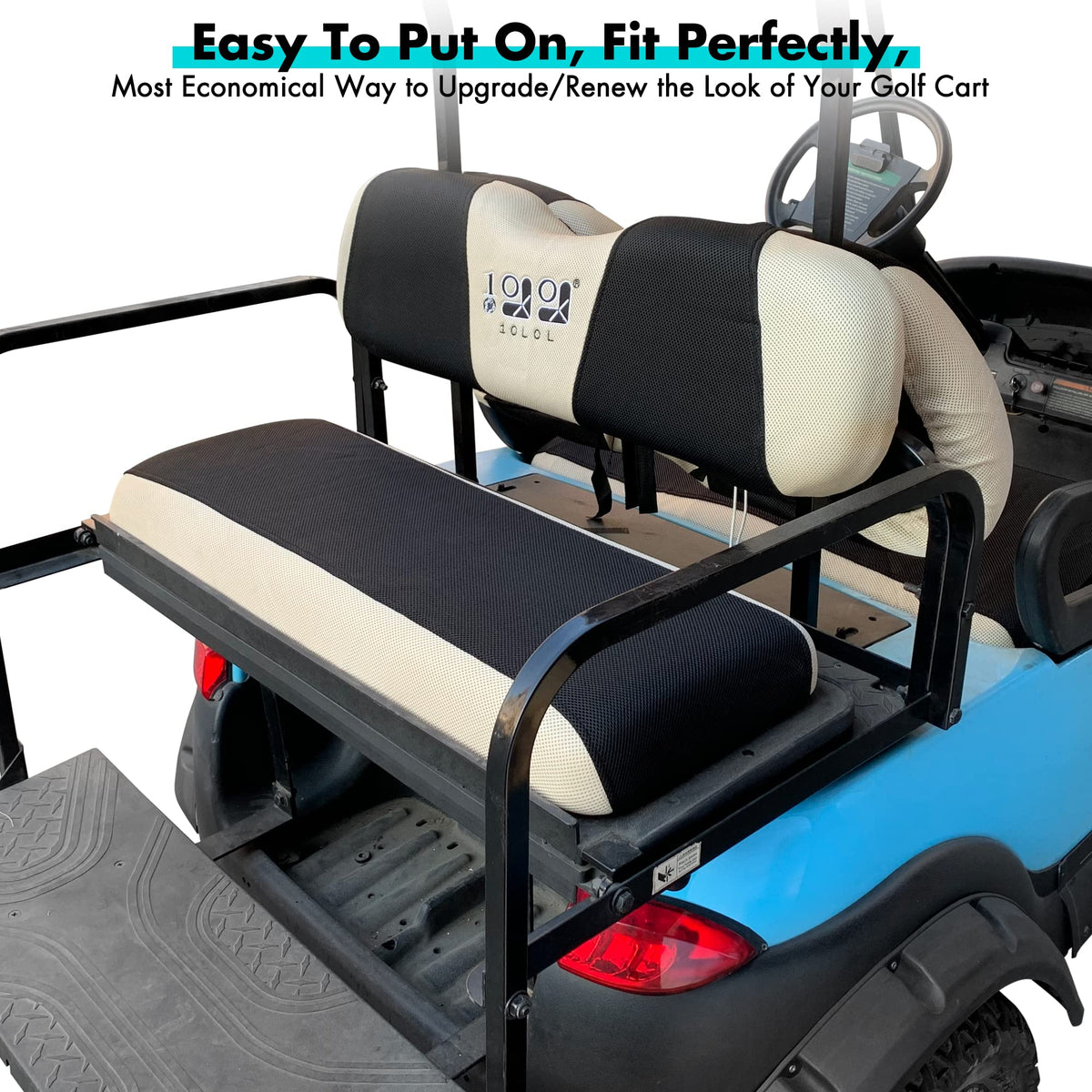 10L0L rear seat backrest cover keeps seating tidy