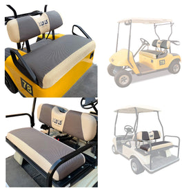 10L0L rear seat cover XS for EZGO TXT RXV, durable fabric