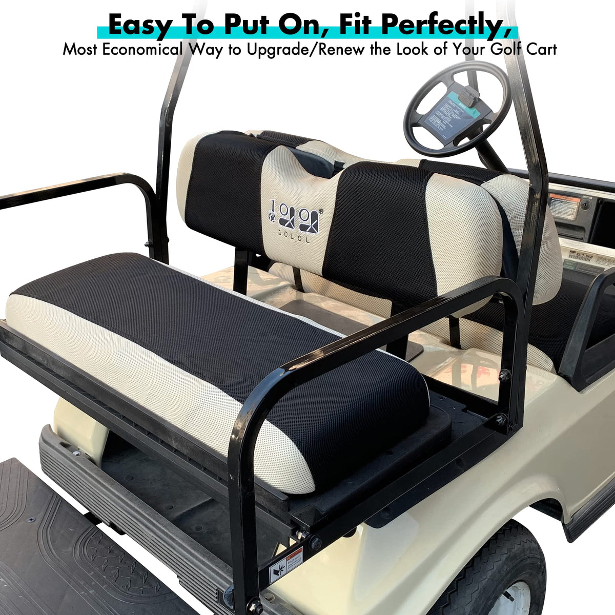 10L0L rear seat cover XS protects the rear bench and stays clean