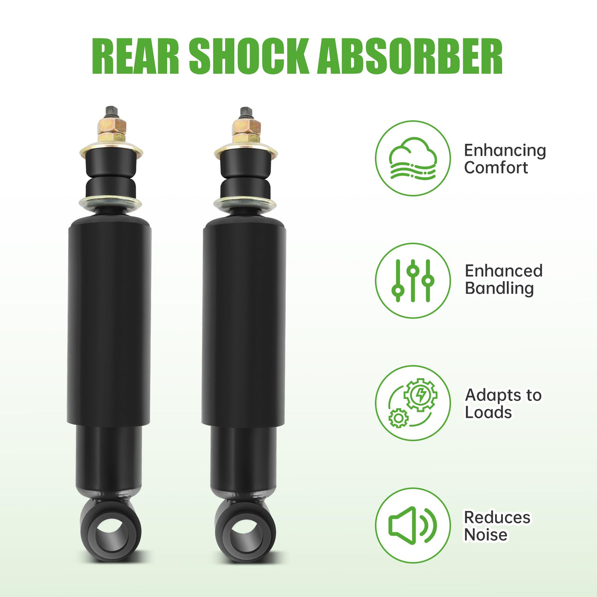 10L0L Club Car DS shocks, precise fit for easy installation