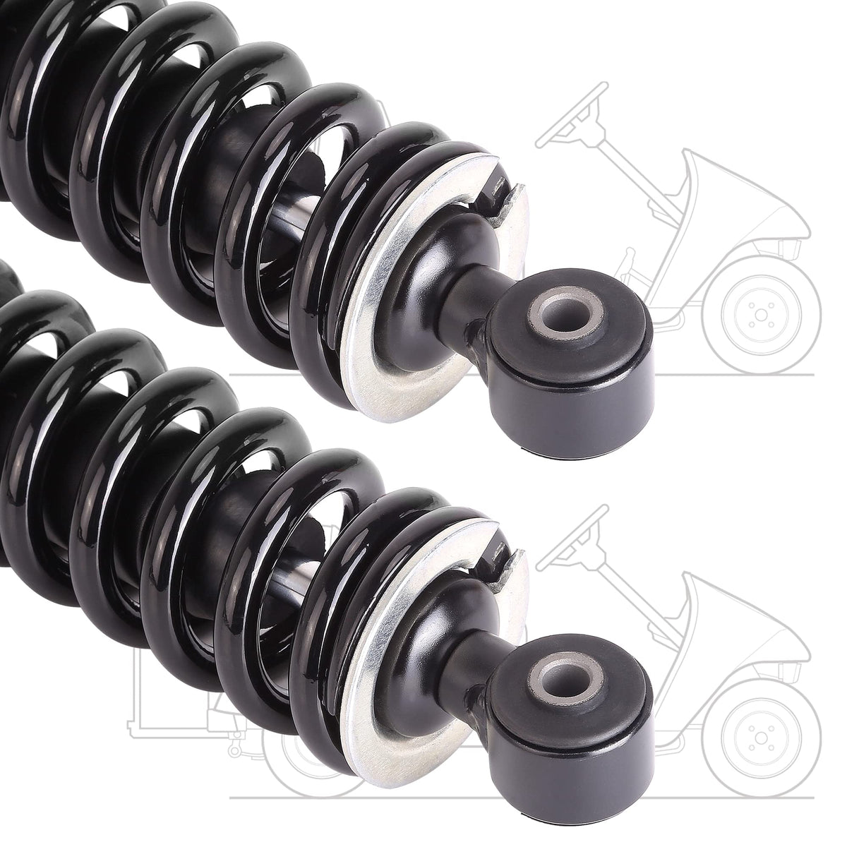 Two-pack 10L0L rear shocks for Yamaha G29 deliver balanced performance on all terrains.