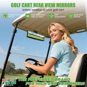 10L0L rear-view mirror rotated to 270-degree coverage for safer maneuvering.