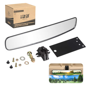 10L0L rear view mirror reveals 16.5-inch panorama for improved rear visibility