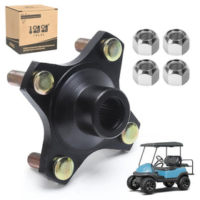 10L0L Golf Cart rear wheel hub assembly; precise fit and smooth operation.