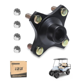 10L0L golf cart rear wheel hub assembly with rotor for Club Car Precedent and Carryall, smooth ride.