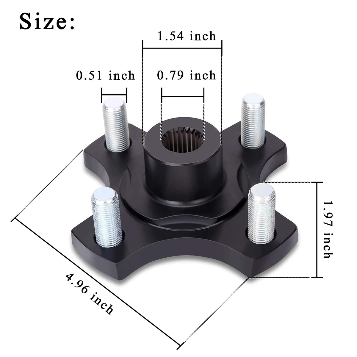 10L0L 2-pack hub kit offers ready replacement options for quick repairs.