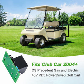 10L0L Golf Cart Relay Kit installed in cart demonstrates real-world compatibility.