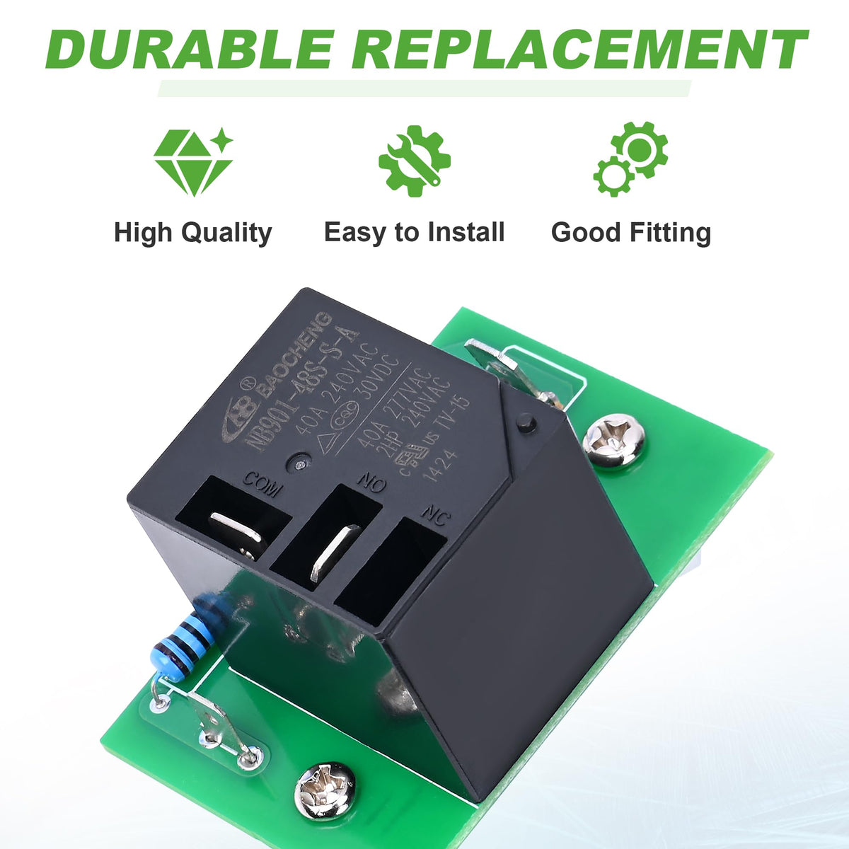 10L0L Golf Cart Relay Kit wiring harness illustrates tidy cable management.