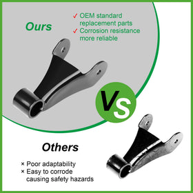 10L0L Shackles with corrosion-resistant coating for longevity