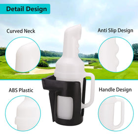 10L0L easy-install sand bottle showing drill-ready top.