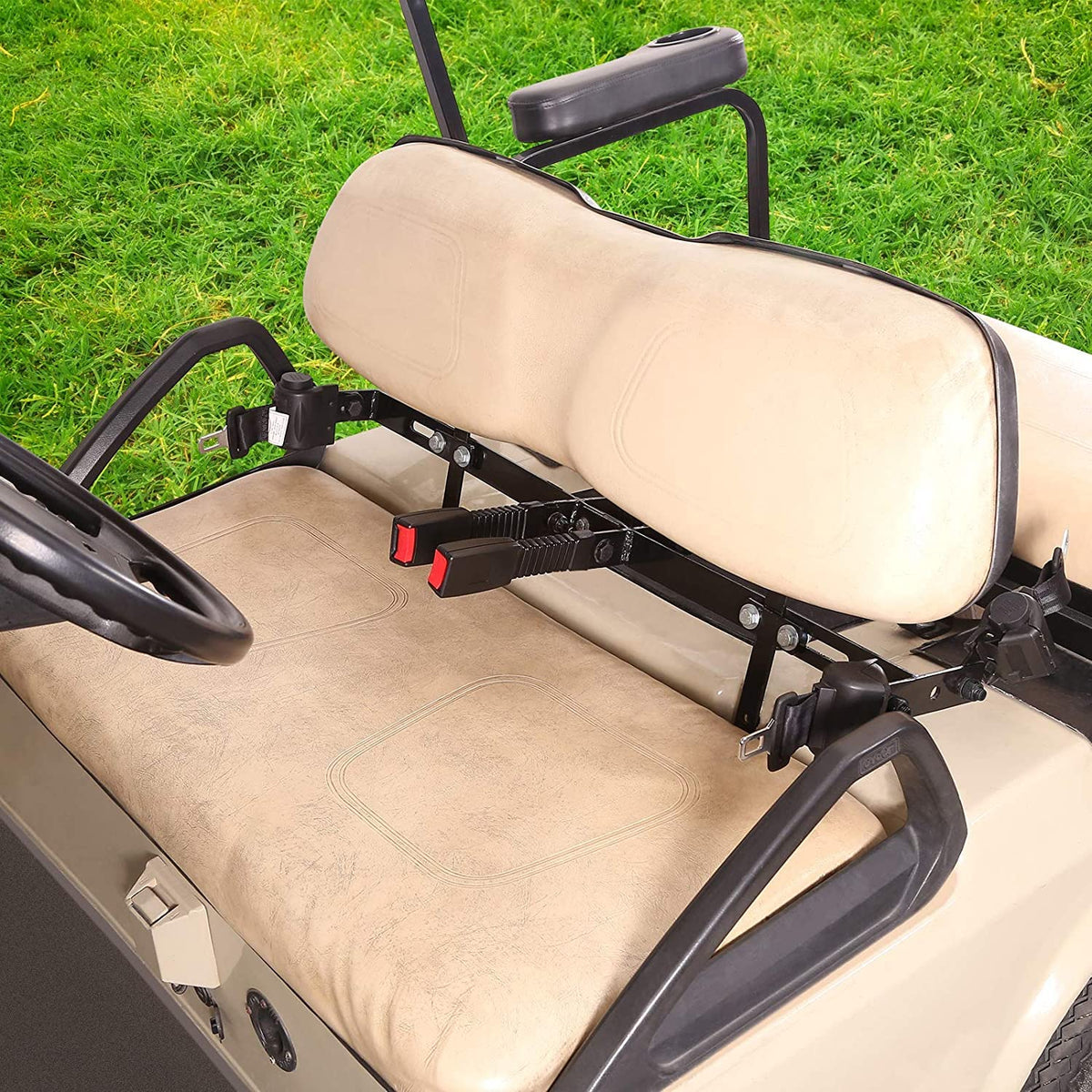 10L0L installation manual shown to guide DIY setup on golf carts.