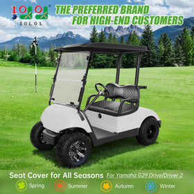 10L0L backrest cover for Yamaha G29 enhances seat durability and style.