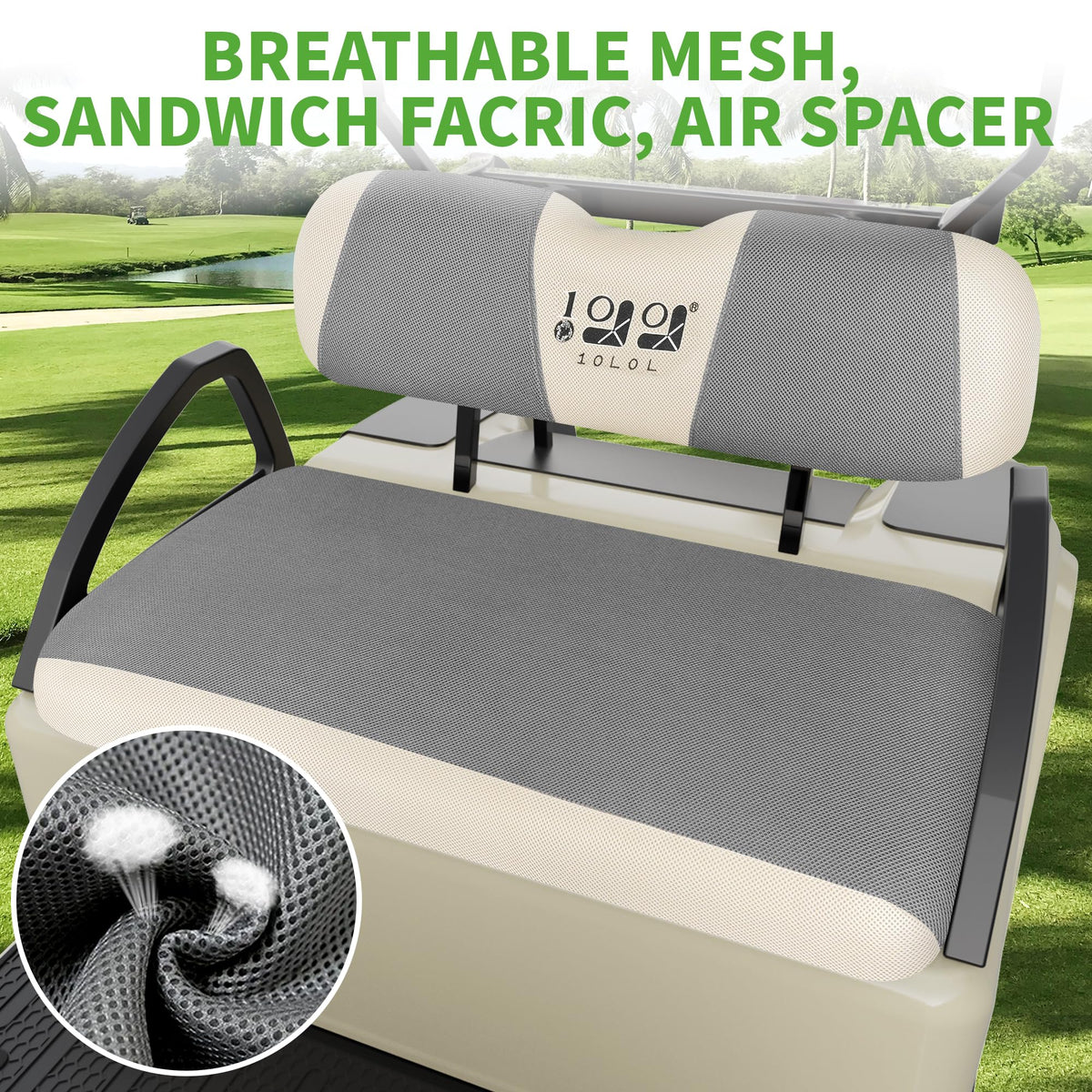 10L0L reinforced edges and straps secure slip-free installation