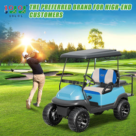 10L0L front-seat cushion cover for Yamaha G29 Drive2 enables quick, tool-free installation.