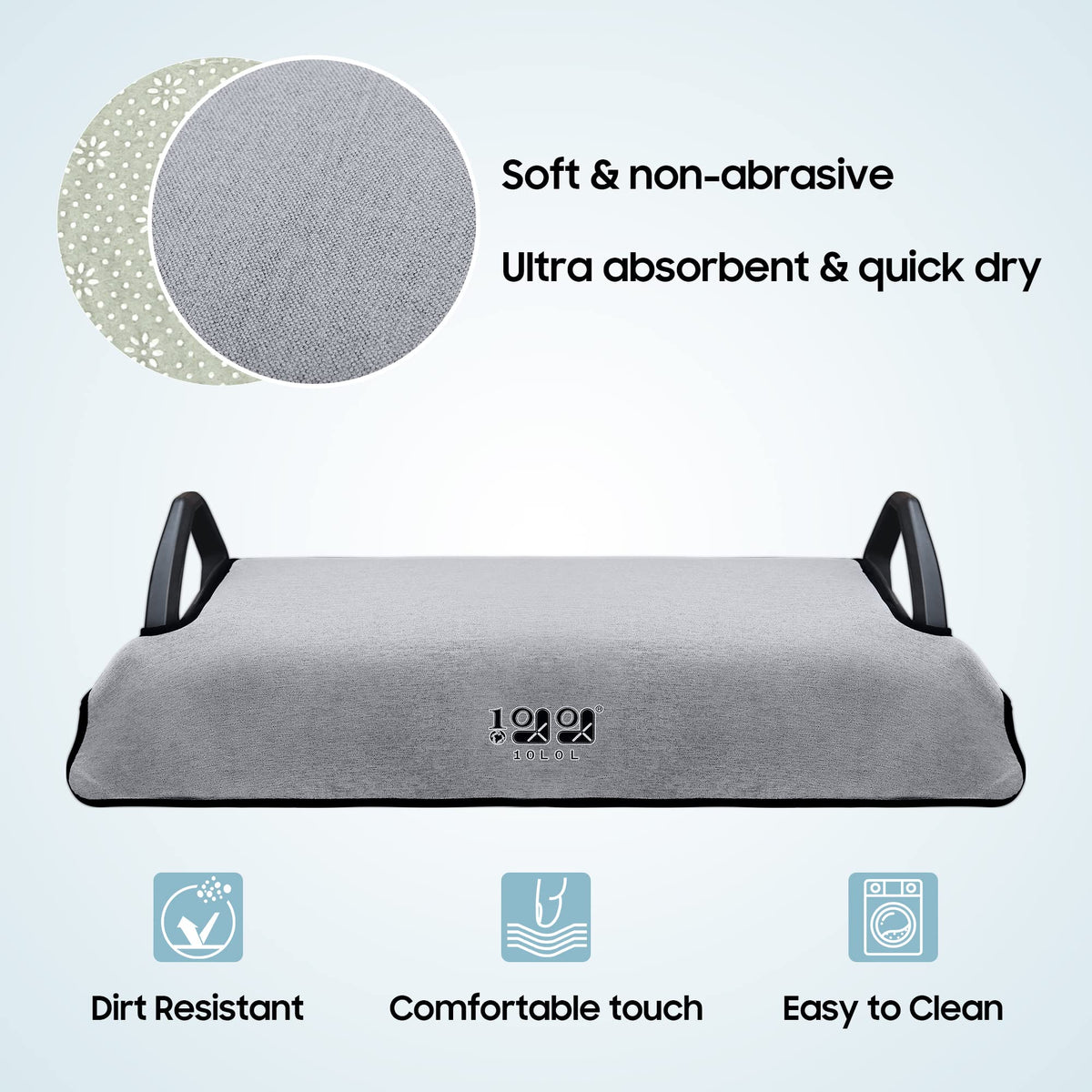 10L0L soft cotton flax fabric adds plush comfort and warmth