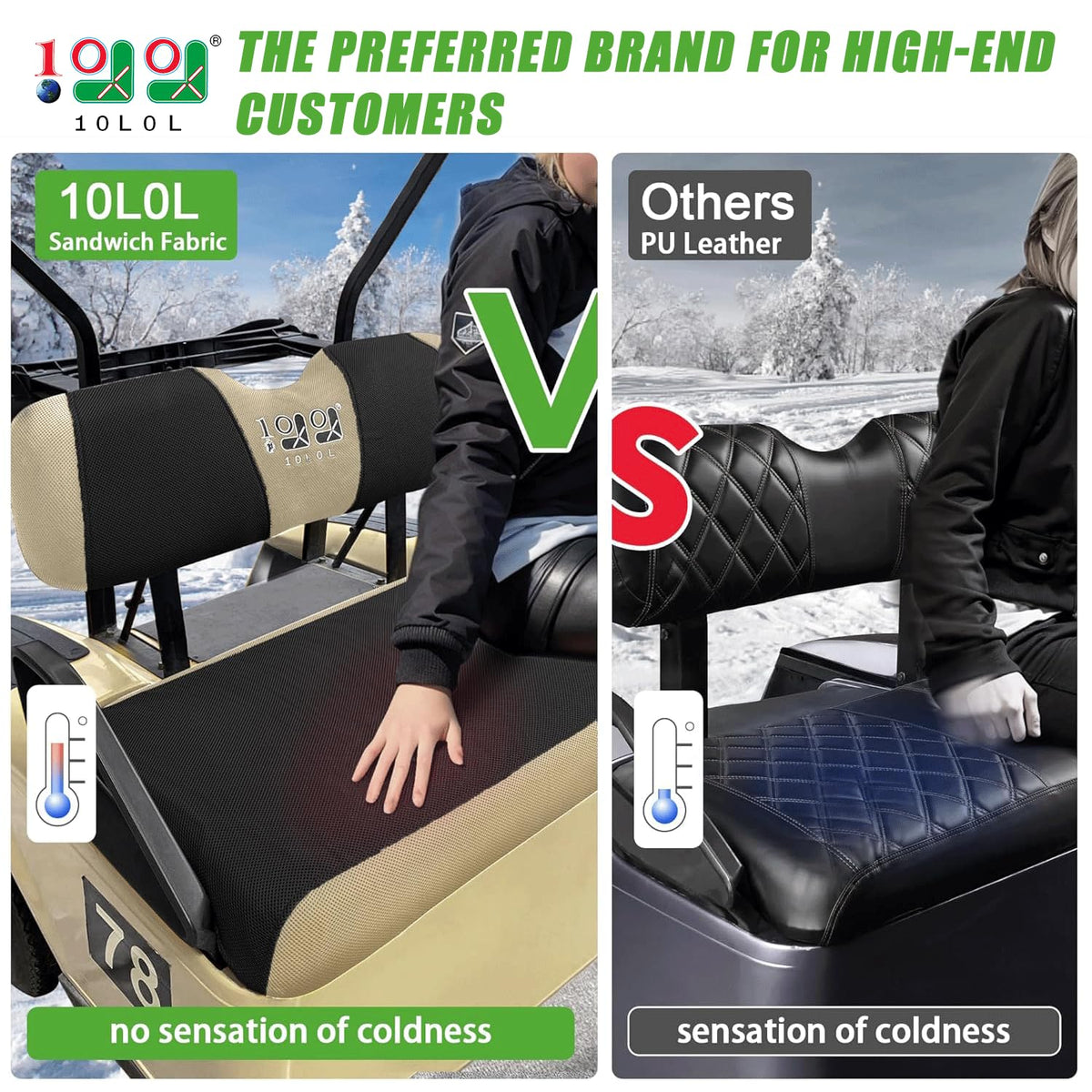 Universal fit 10L0L seat cover minimizes wrinkles on front seat
