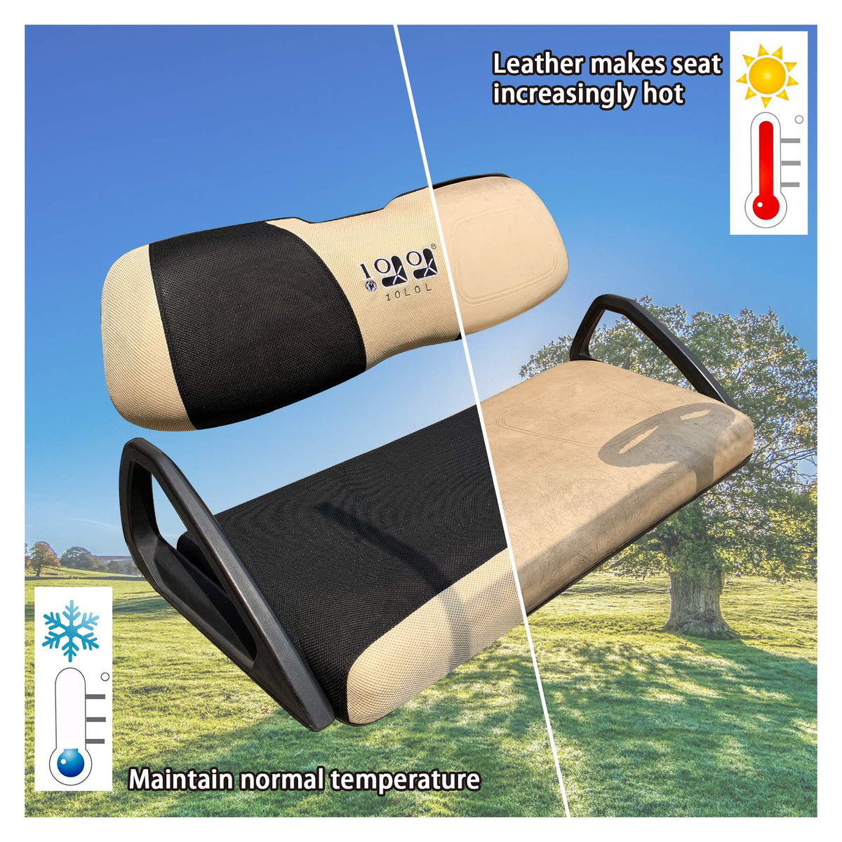 10L0L washable polyester helps easy maintenance