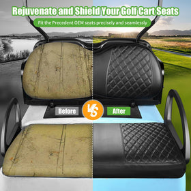 10L0L waterproof surface keeps Club Car Precedent seats clean