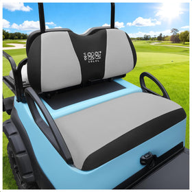 10L0L golf cart seat cover for Yamaha G29 Drive2 front seat enhances season-round comfort