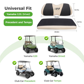 10L0L front seat cover for Club Car Precedent protects wear