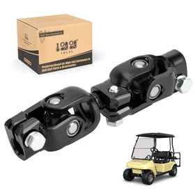 10L0L golf cart shaft steering joint close-up, improves steering control.