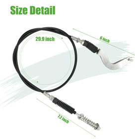 Two-pack 10L0L golf cart shift cables for easy maintenance