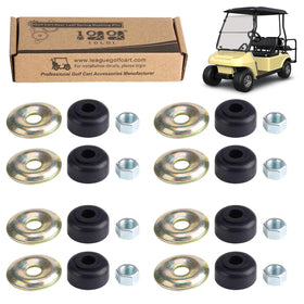 10L0L golf cart shock bushings for front and rear deliver smoother ride and stability