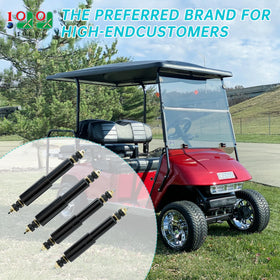 10L0L EZGO TXT rear shocks deliver smoother golf cart handling