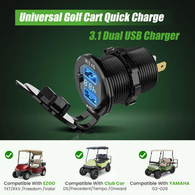10L0L Golf Cart smart IC protection guards against overload and short circuits