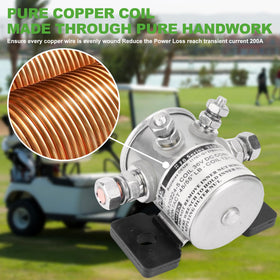 10L0L Golf Cart Solenoid 36V installation guide preview aiding safe DIY fit