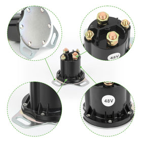 Copper contacts detail demonstrating high-conductivity construction.