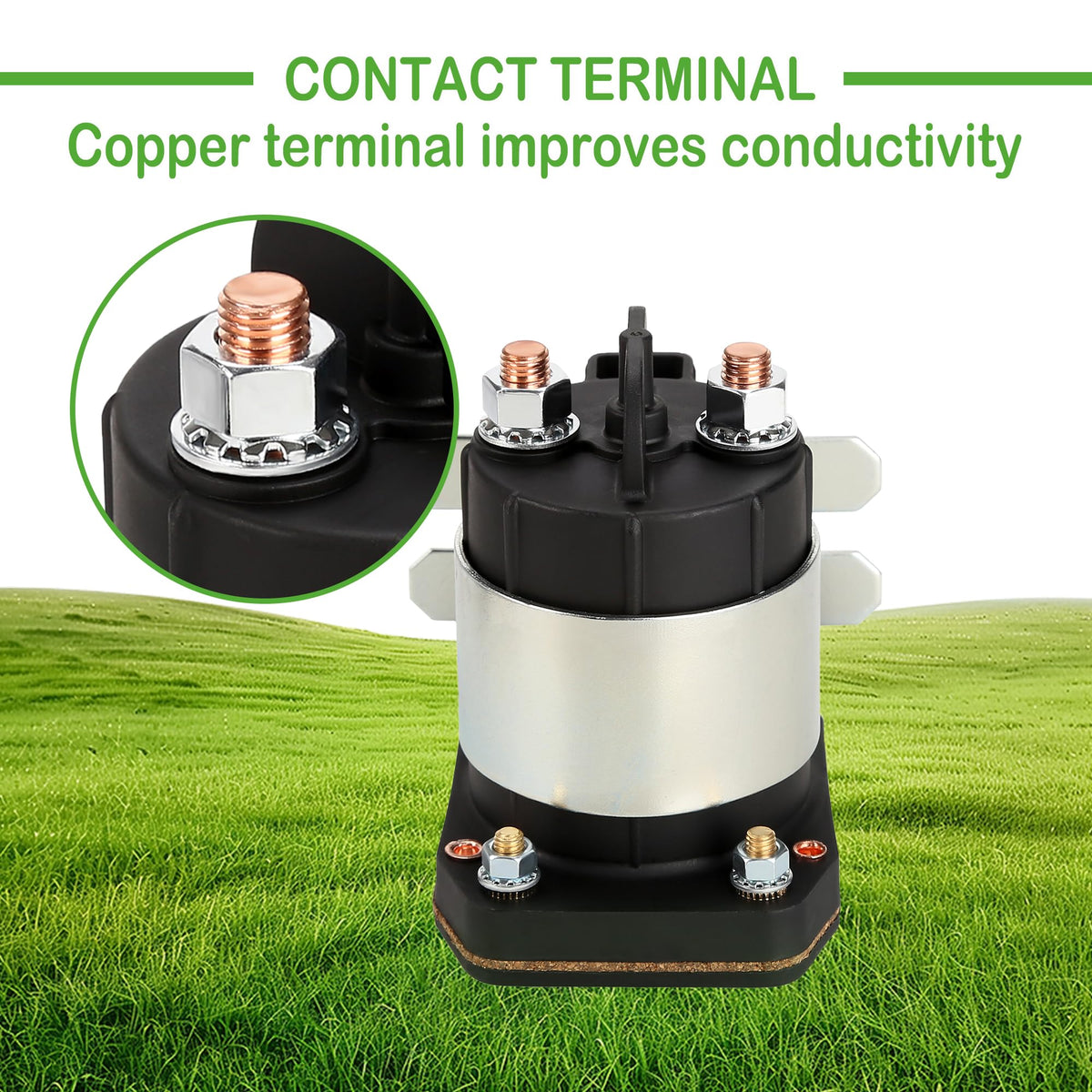 One-year warranty badge for 10L0L Golf Cart solenoid
