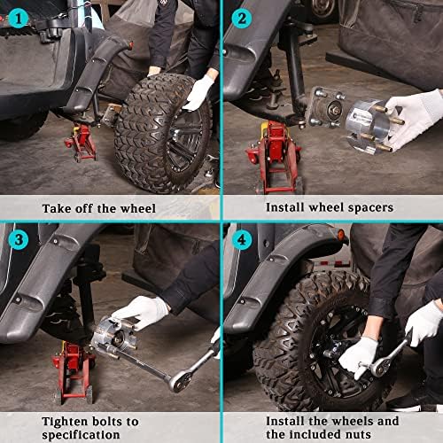 10L0L lug nuts and hardware included for easy installation