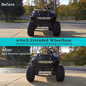 10L0L spacers widen wheel track by 2 inches for larger tires