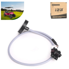 10L0L speed sensor harness close-up shows durable EZGO TXT connectors
