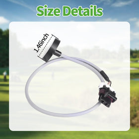 10L0L speed-sensor harness in use on cart suggests smoother drive