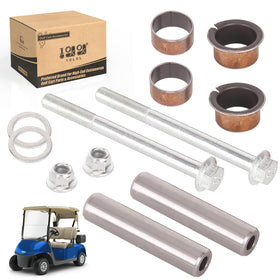 10L0L golf cart spindle kit left side for EZGO RXV, ready for repair and alignment care