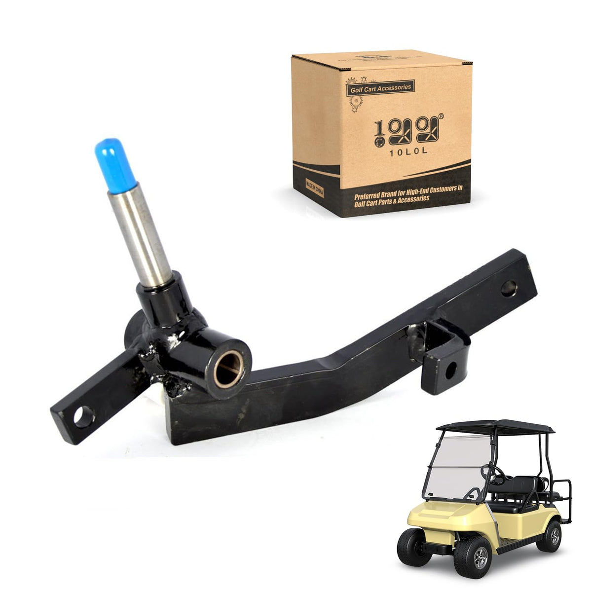 10L0L golf cart spindle assembly, passenger side, Club Car DS 2004+ for reliable fit