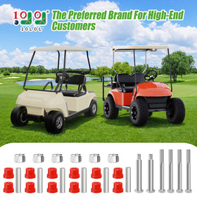 10L0L Club Car DS bushing and sleeve kit with OEM-like fit