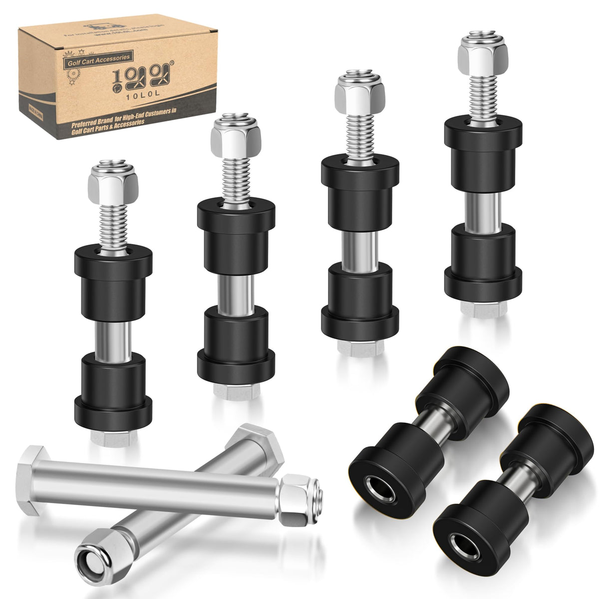 10L0L EZGO TXT spring kit, OEM replacement, showing assembly.