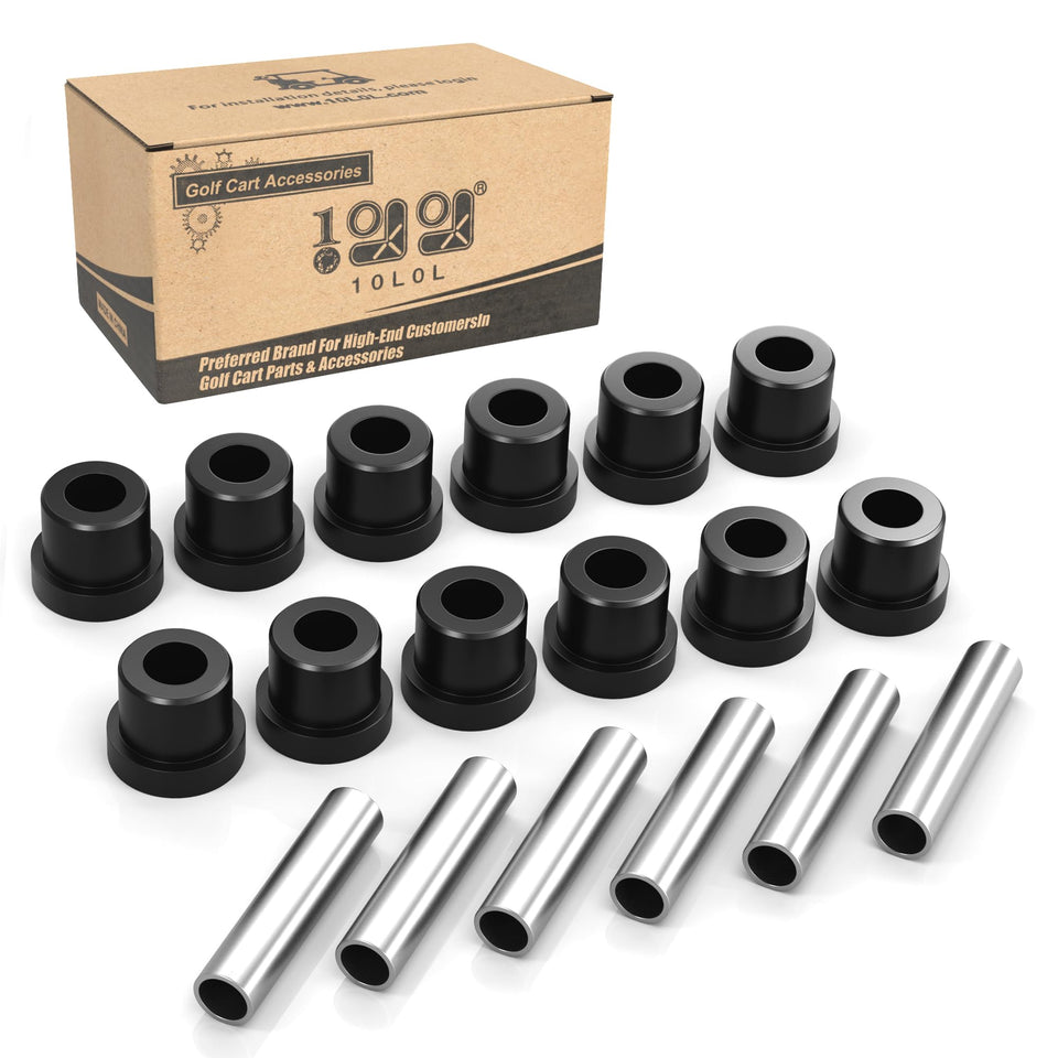 10L0L golf cart spring bushing kit front and rear leaf springs for smoother ride