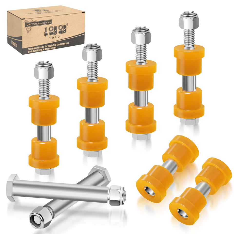 10L0L golf cart spring bushing kit package for a smooth ride