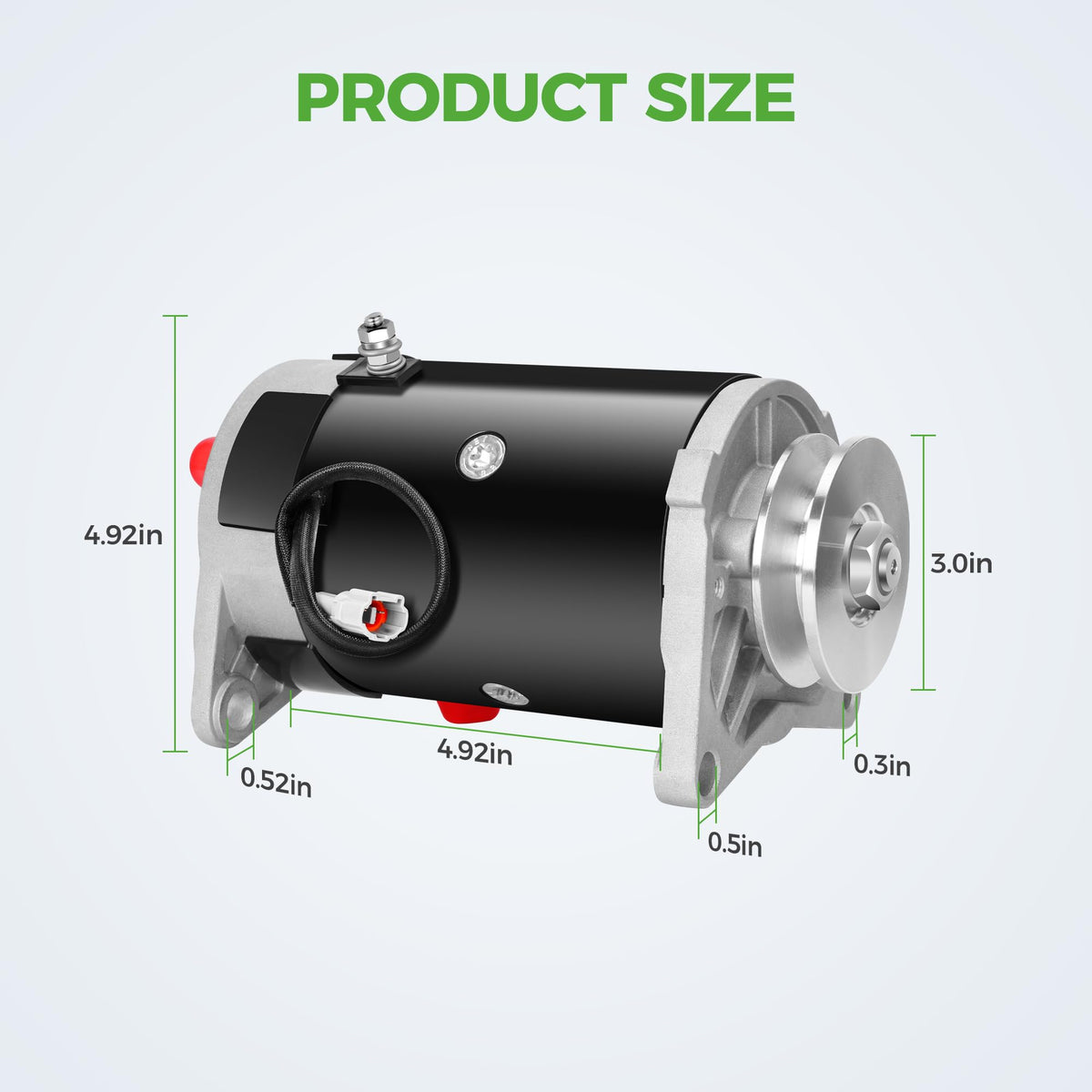 10L0L Yamaha installation image suggesting easy tool-free mounting