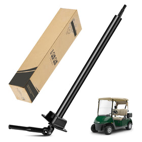 10L0L golf cart steering column shaft assembly, OEM 608117 compatible for EZGO RXV, reliable steering