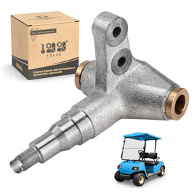 10L0L steering knuckle on Yamaha G22/G29 passenger side improves front suspension.