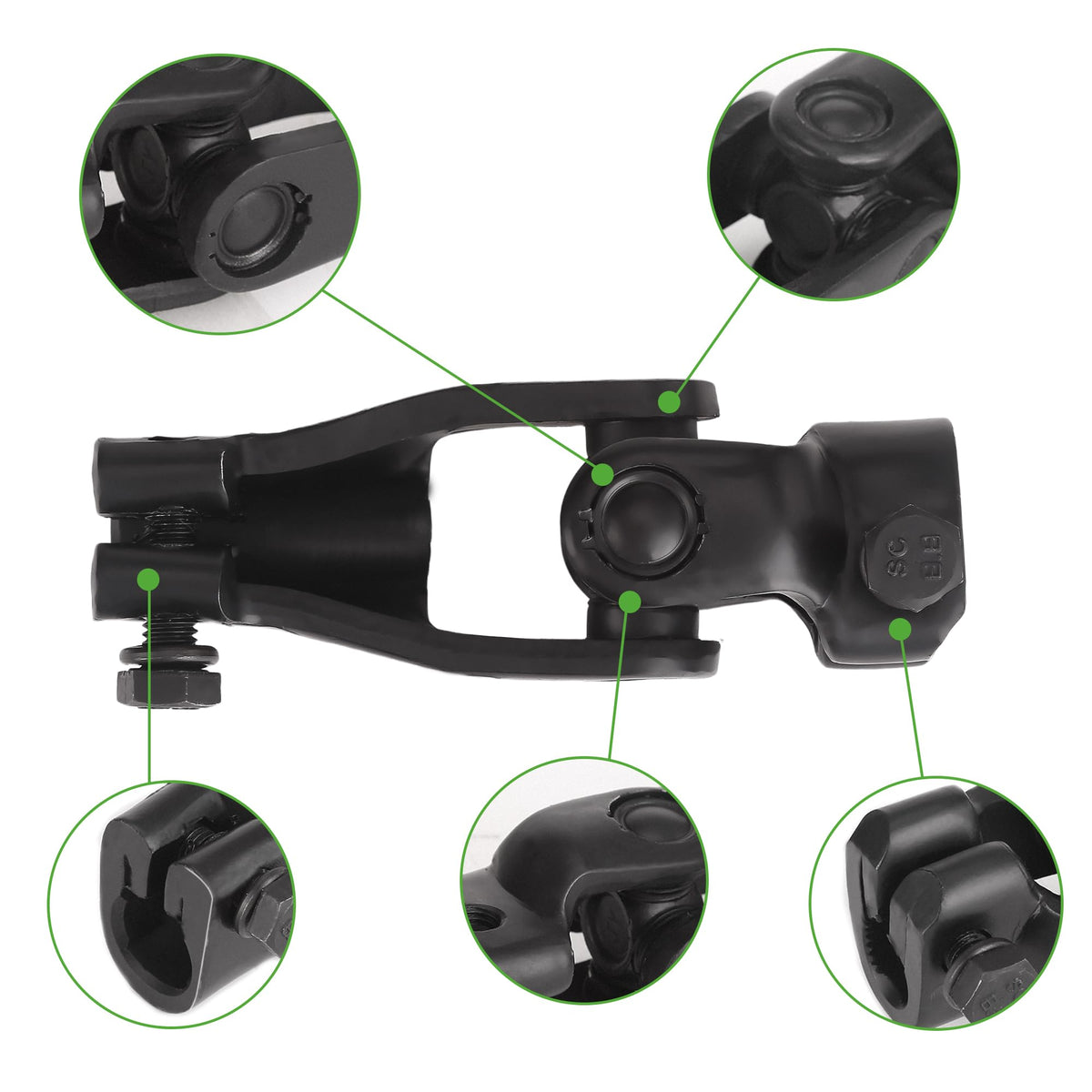 10L0L Golf Cart Steering Lower Yoke OEM replacement 103810201 fits Club Car