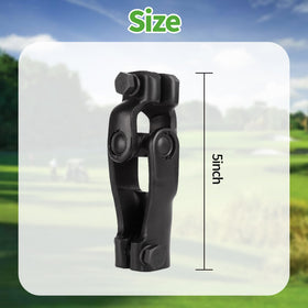 10L0L Golf Cart Steering Lower Yoke warranty stamp indicates 1-year coverage